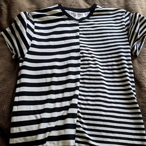 HOT TOPIC stripped shirt